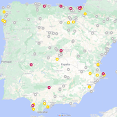 Mapa Todos los restaurantes Michelin