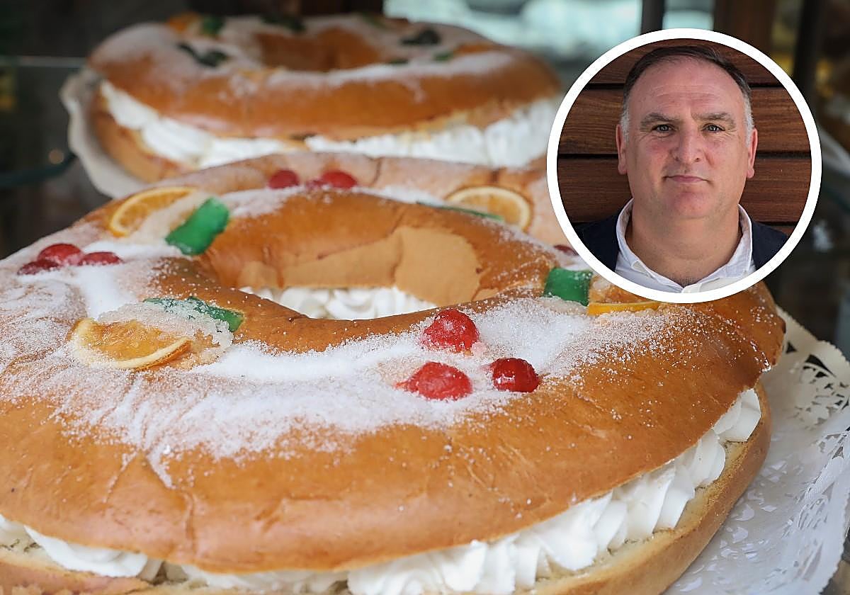 El Roscón de Reyes del chef José Andrés