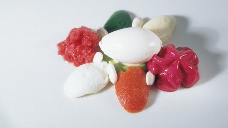 Menestra en texturas, plato icónico de elBulli creado por Ferran Adrià en 1994