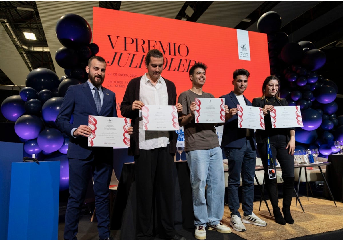 Los cinco jóvenes talentos del 'V Premio Juli Soler' del vino