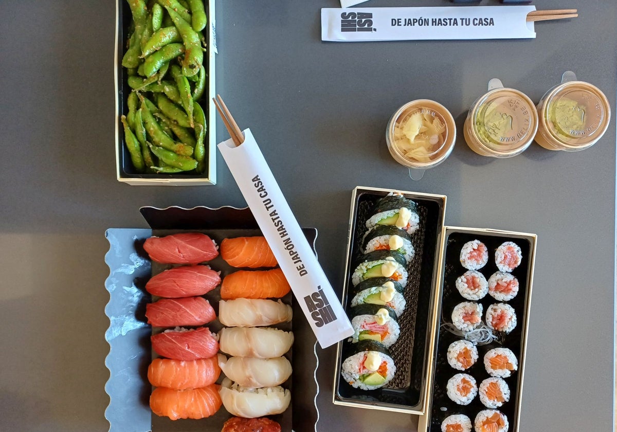 Asíshi, el nuevo delivery de sushi en Madrid