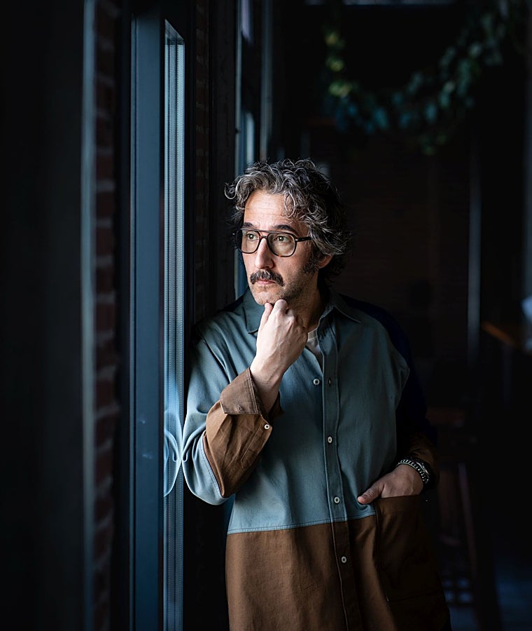 Diego Guerrero, chef de DSTAgE, en su casa