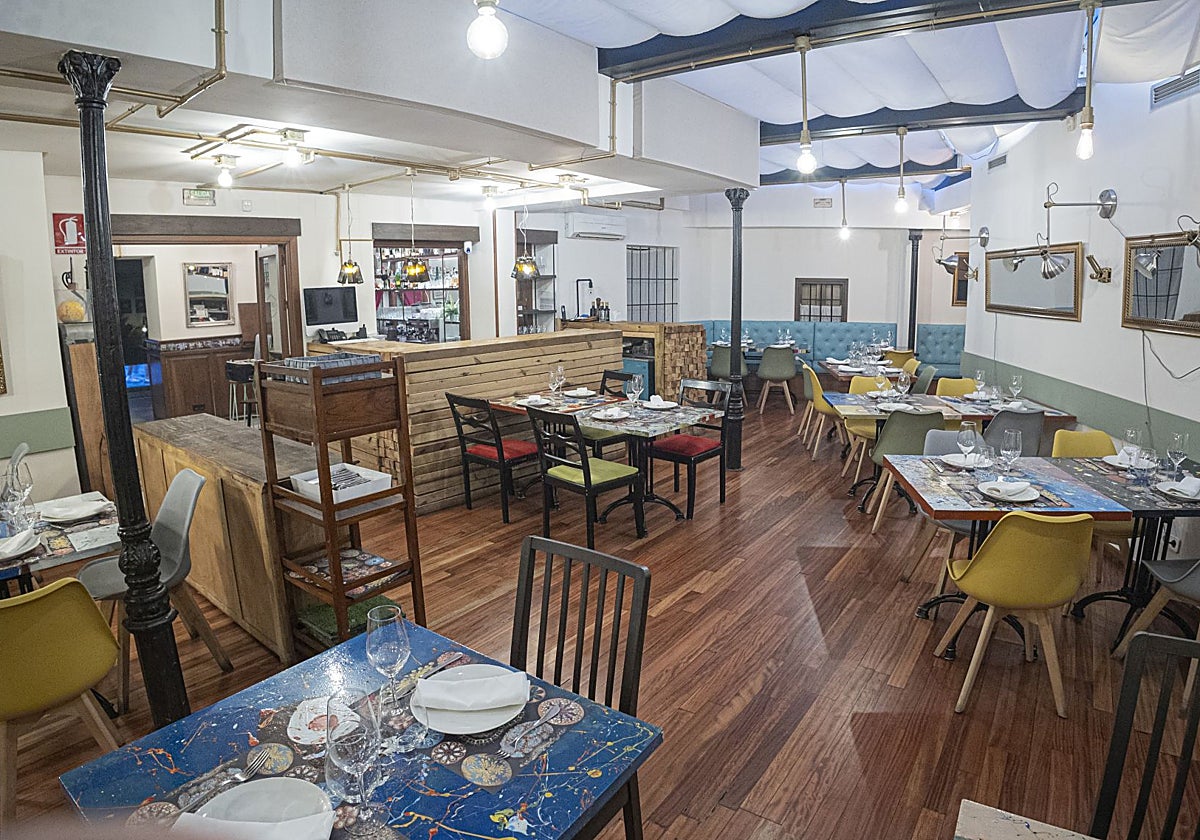 Sala del restaurante La Clandestina de Toledo