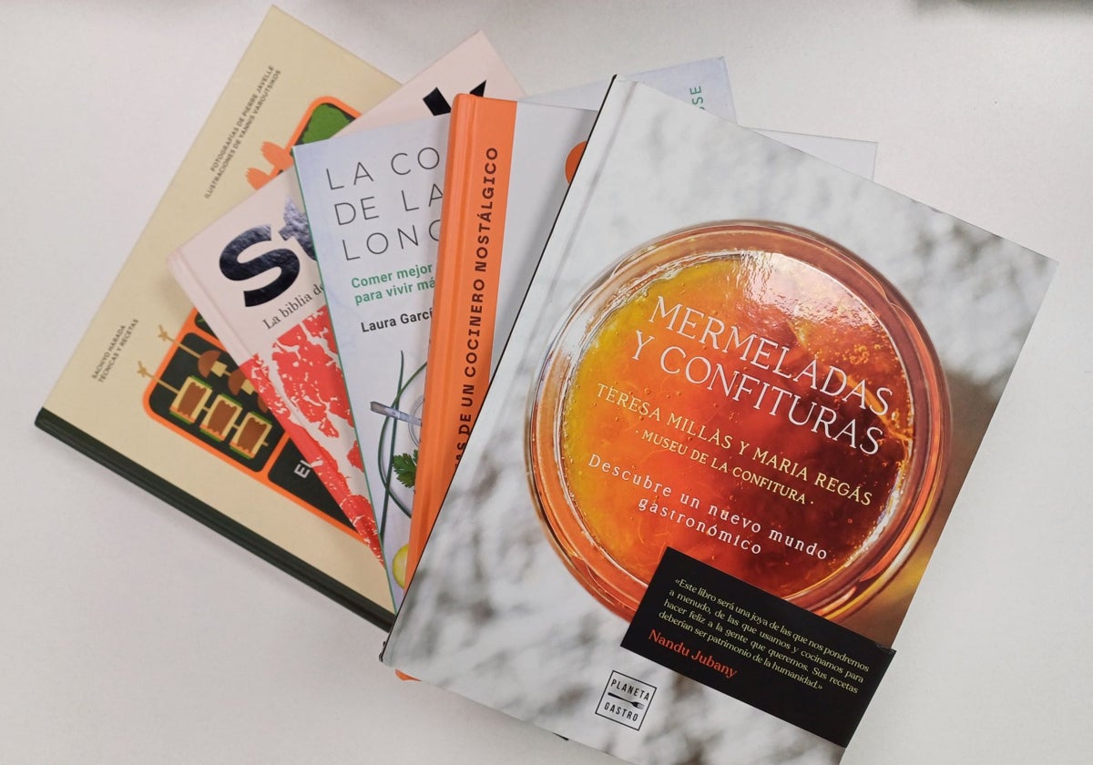 Algunas de las novedades editoriales de los últimos meses relacionados con la gastronomía