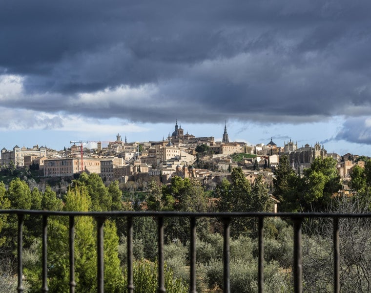 Vista de Toledo desde el Cigarral del Ángel en el que tiene su dos estrellas Michelin el chef Iván Cerdeño