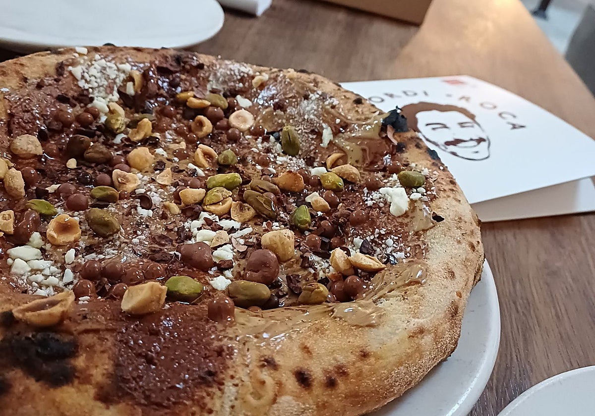 Pizza Rocacao de Jordi Roca