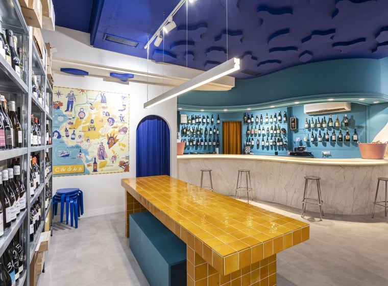 Vinoteca de Albariza en las Venas, el proyecto de Rocío Benito y Juan Carlos Vidarte en Jerez de la Frontera