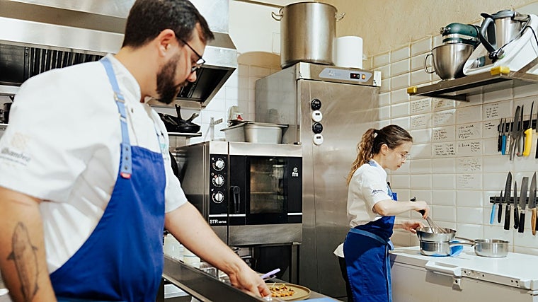 La pareja inició su aventura en Sanlúcar de Barrameda pero hace más de un año se trasladaron a Vejer