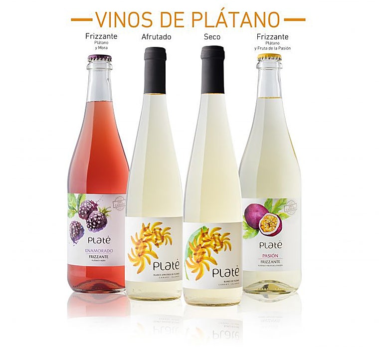 Algunos de los productos de las Bodegas Platé