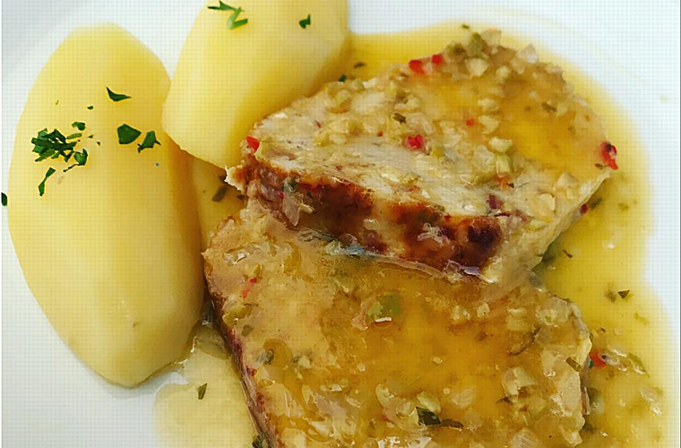 El rollo de bonito es una forma típica de preparar este pescado en Asturias y Lugo