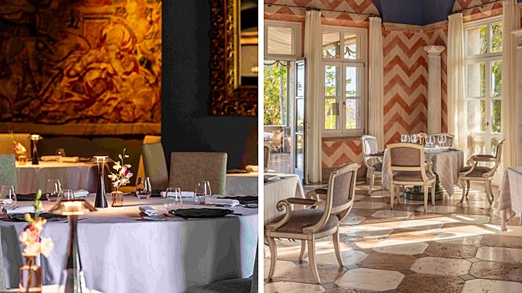 A la izquierda, La Veranda y, a la derecha, La Loggia