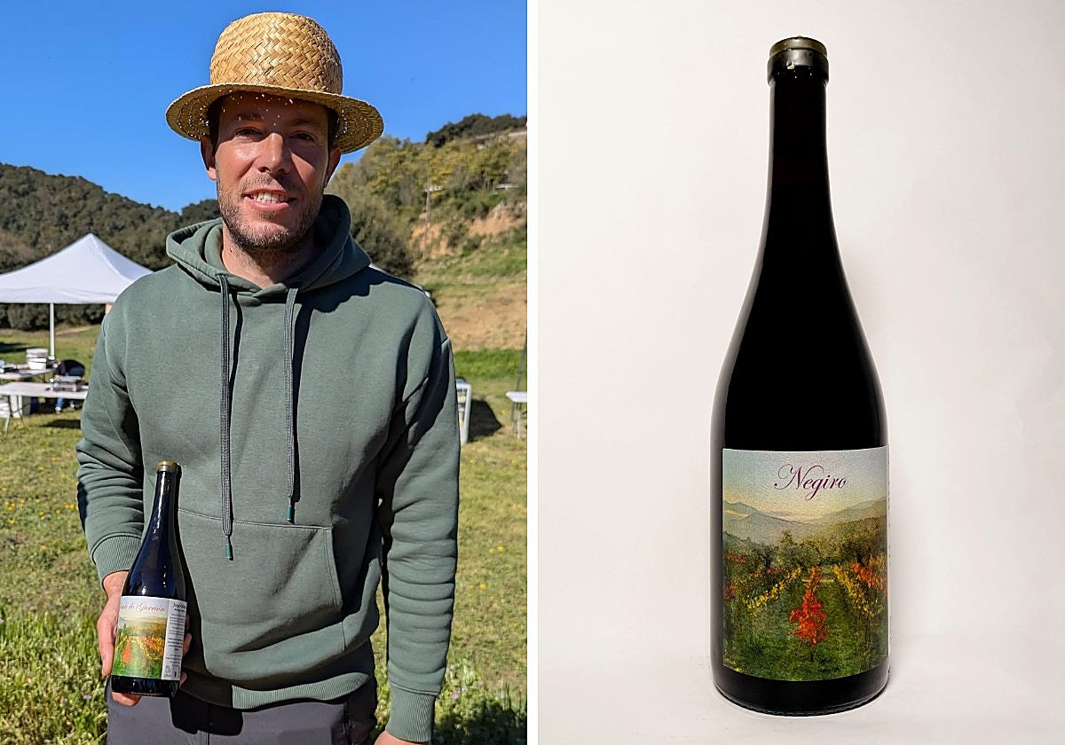 Jorge Olivera y su vino Negiro