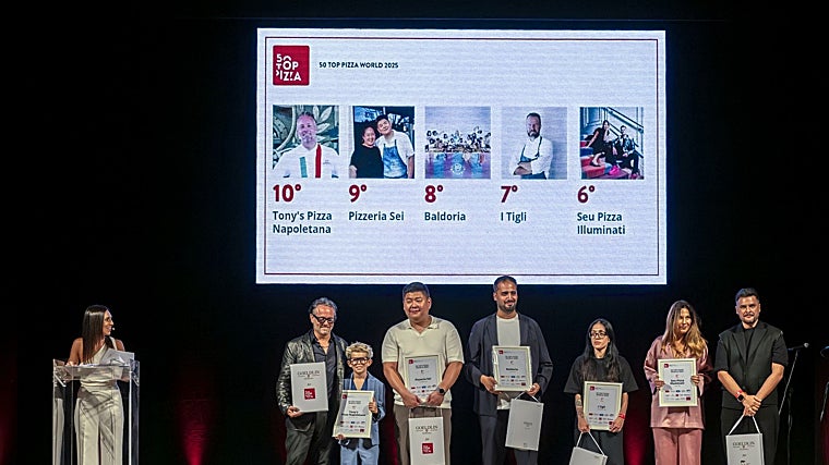Una pizzería española, entre las diez mejores del mundo