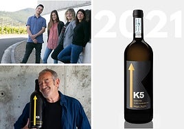 K5, el vino de la bodega que empezó como un sueño de Arguiñano y sus amigos