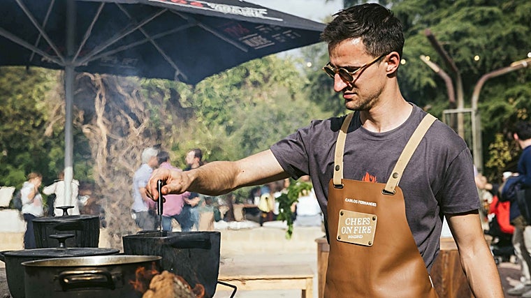 Imagen de la primera edición de 'Chefs on Fire' Madrid