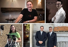 Paco Morales (Noor), los jefes de sala de Horcher y la sumiller Audrey Doré, Premios Nacionales de Gastronomía 2025