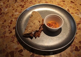 Uno de los tacos del nuevo Indomable, en Madrid