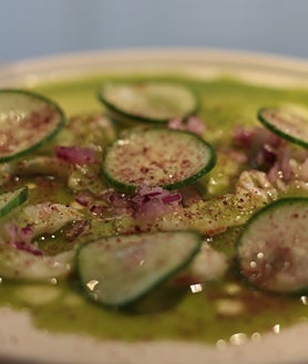 Imagen secundaria 2 - Indomable, en Madrid. Aquí, sus tacos y su aguachile de gambas