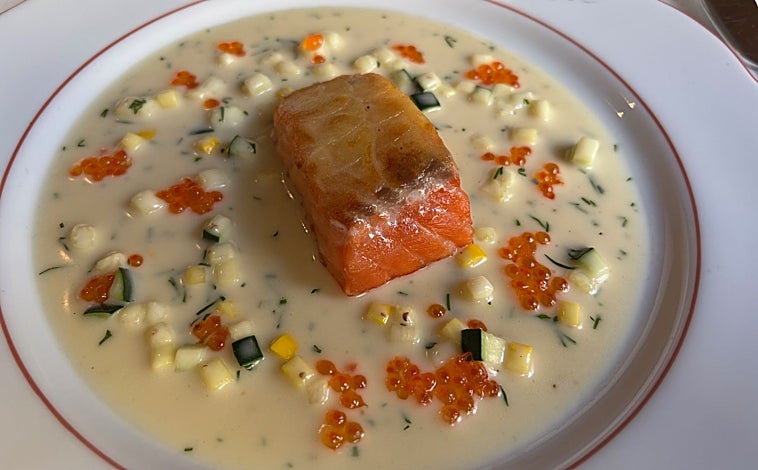 Main image - Label rouge salmon, pâté en croute and debittered lemon