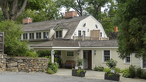 Imagen exterior de la casa de Gere en Bedford Post Inn a las afueras de Nueva York