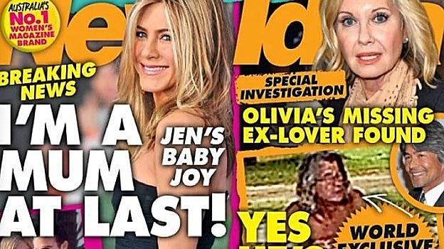 Portada de la revista australiana 'New Idea' que localizó al ex de Olivia en la playa