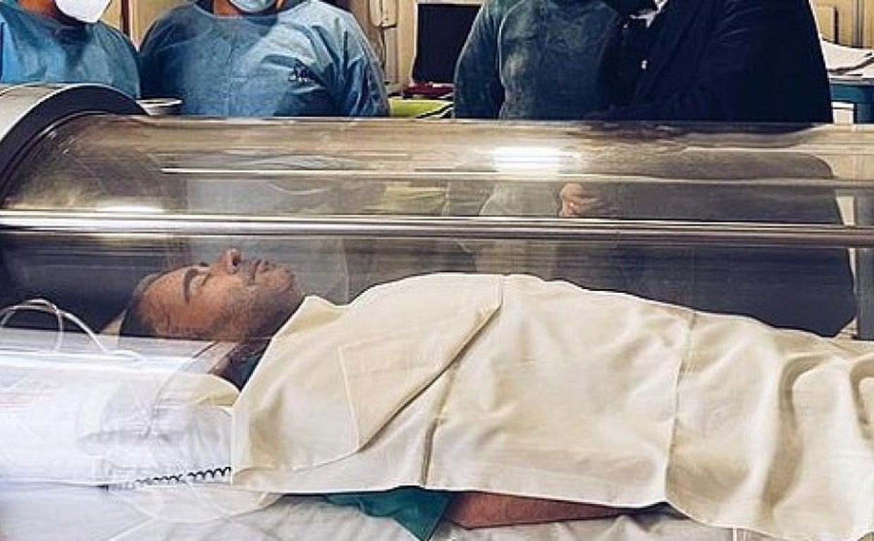 Jorge Javier Vázquez, hospitalizado tras sufrir un edema pulmonar a causa del mal de altura