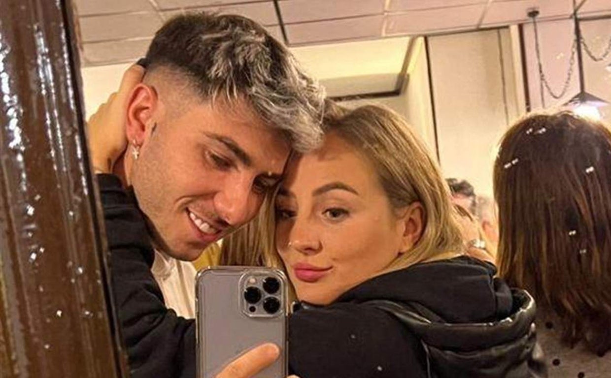 Rocío Flores y Manuel Bedmar en una fotografía de archivo