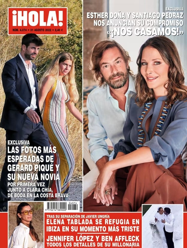 Portada de la revista '¡Hola!'