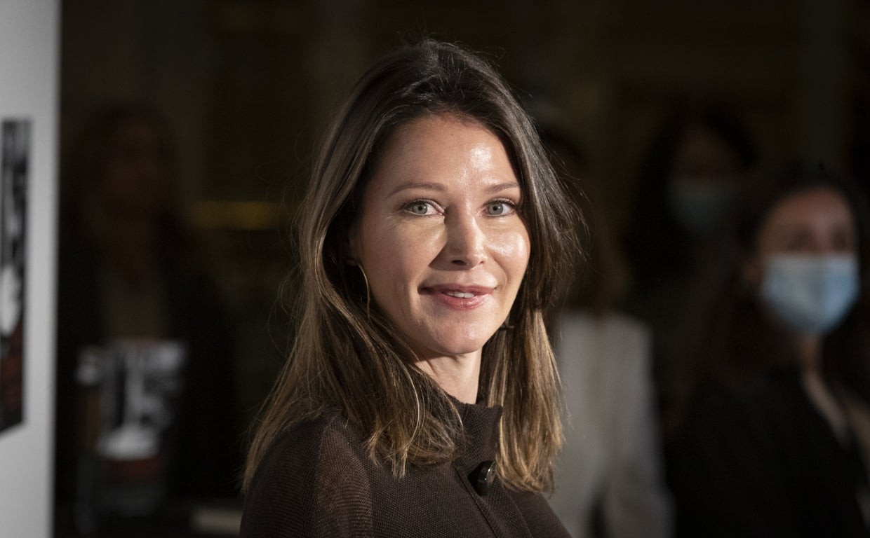 Esther Doña en la premiere del libro 'Cazar Leones en Escocia'