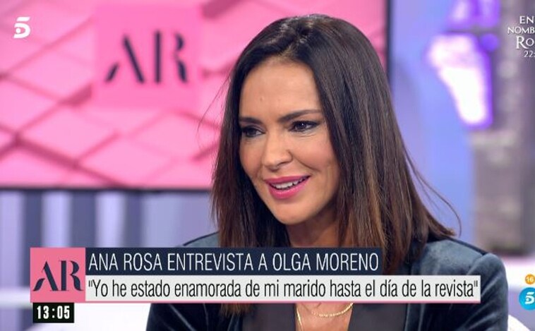 Olga Moreno desmiente las palabras de Rocío Flores: «Se enteró antes que mi familia»