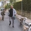 El hilarante vídeo de Jorge Javier Vázquez paseando a sus perros y su nuevo burro