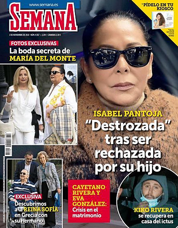 Esta semana las revistas se centran en la separación de Cayetano Rivera y Eva González