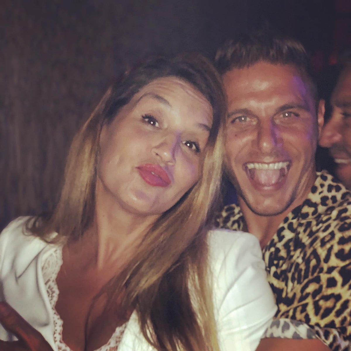 Joaquín Sánchez, 'torturado' en directo por su mujer, Susana Saborido