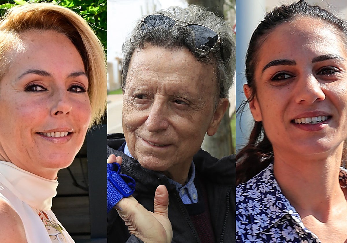 Rocío Carrasco, José Ortega Cano y Gema Aldón