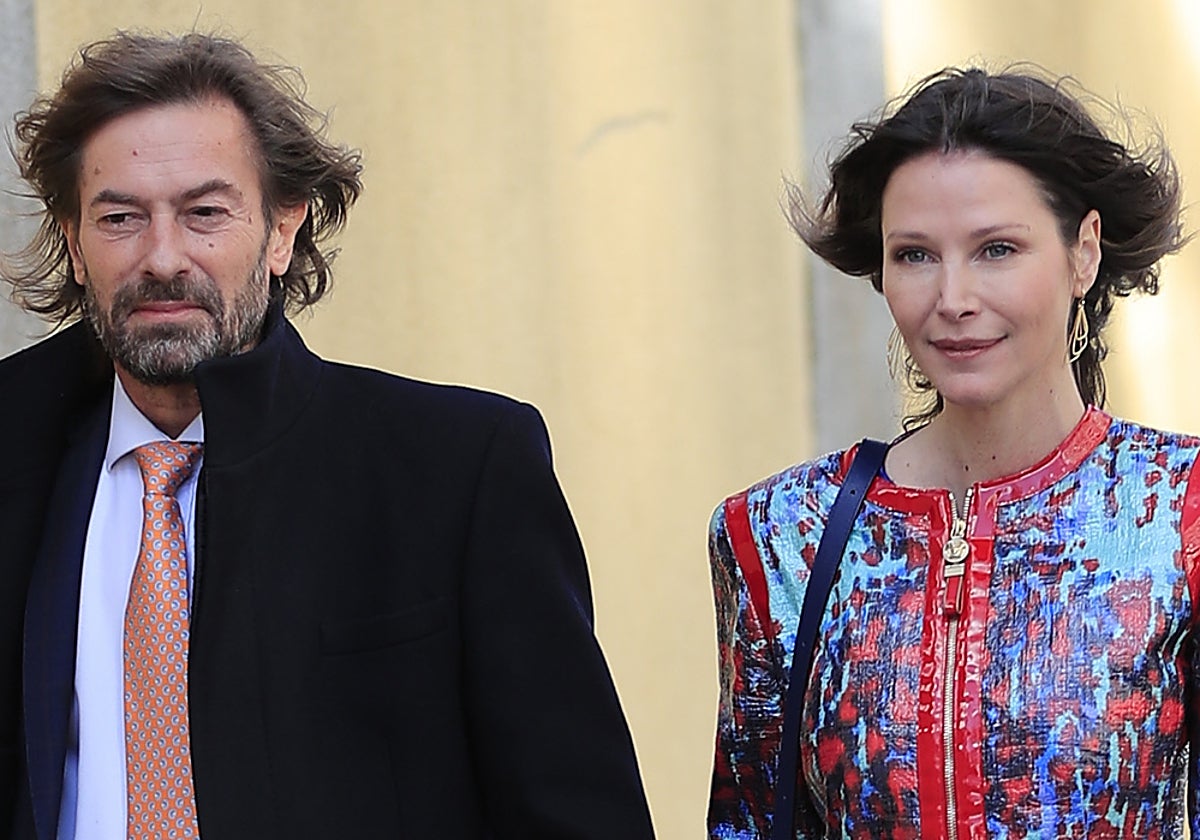 Esther Doña y el juez Pedraz