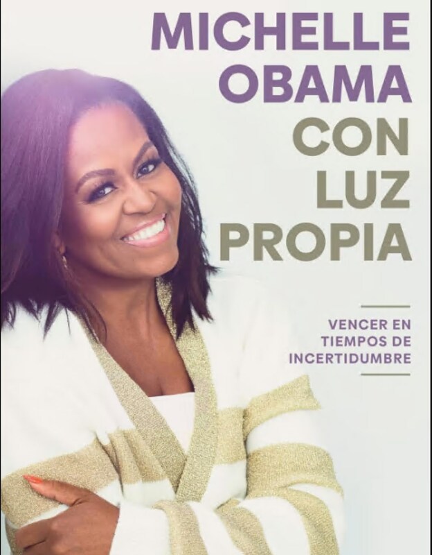 'Con luz propia' el nuevo libro de Michelle Obama de la editial Ed. プラザ＆ジャネス