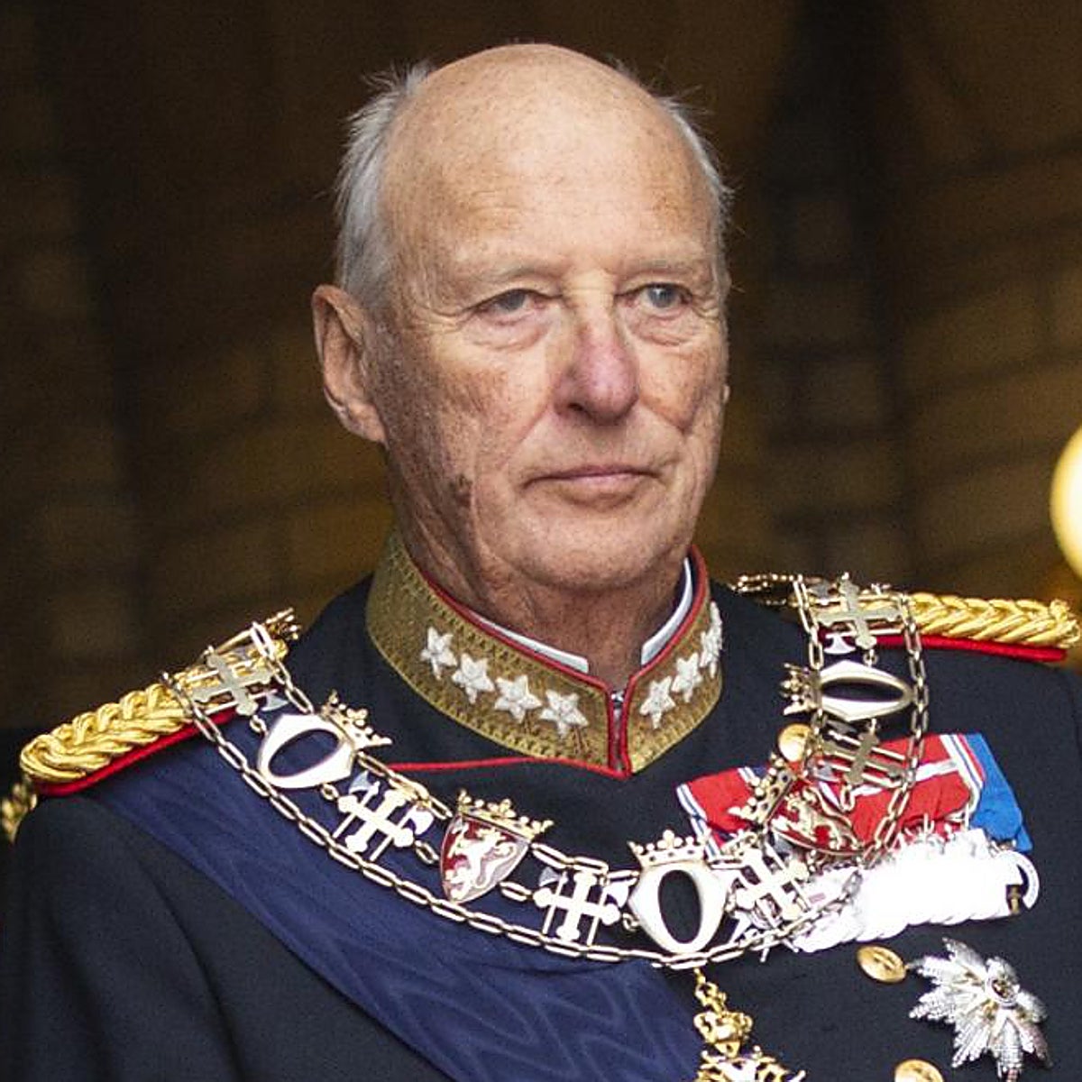 El Rey Harald de Noruega ingresa en el hospital por una infección