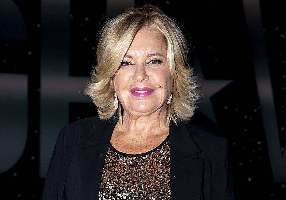 Bárbara Rey en el plató de 'GH VIP'