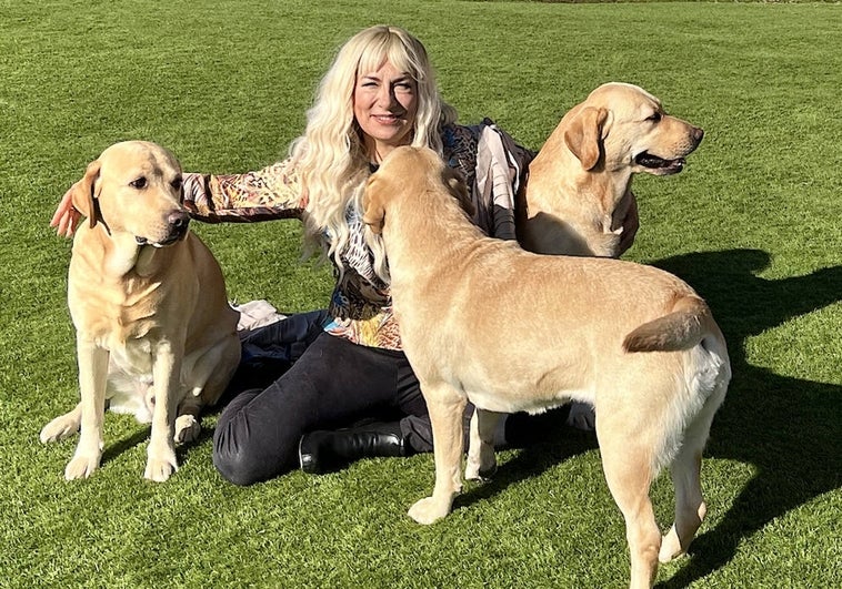 Pilar Jurado: «Les expliqué a mis perros que cantaba»