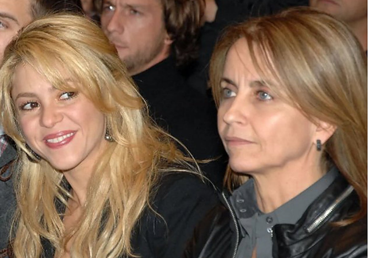 Shakira y Montserrat Bernabéu