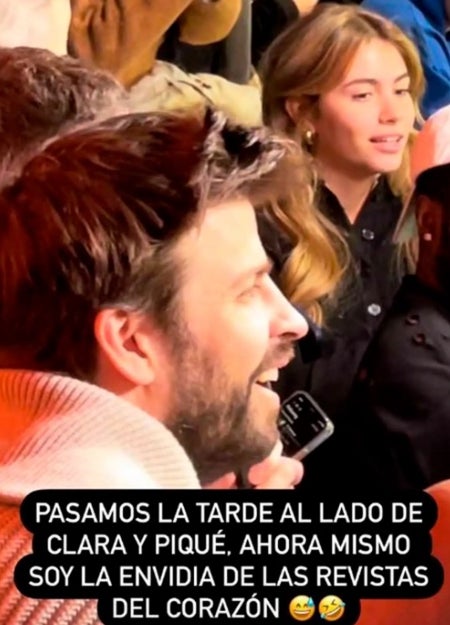 Gerard Piqué y Clara Chía en la Kings League