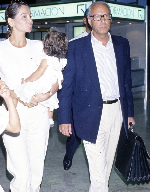 Isabel Preysler, Miguel Boyer y Ana Boyer