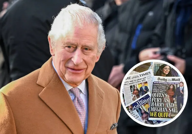 La prensa británica, la mejor aliada del Rey Carlos III