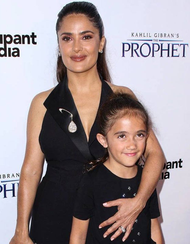 Salma y su hija Valentina