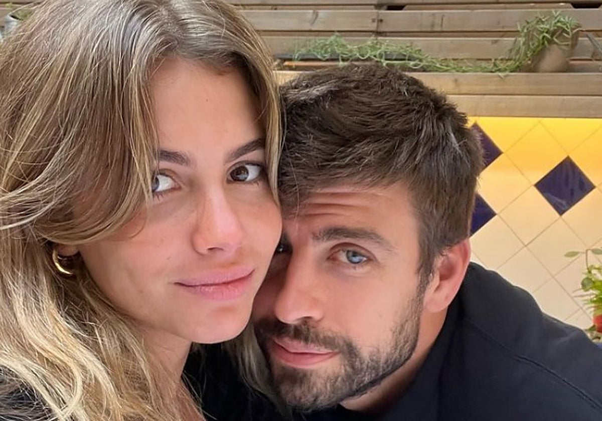 Gerard Piqué y Clara Chía Martí en una foto reciente