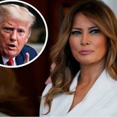 La cuestionada postura de Melania en el peor momento de Donald Trump