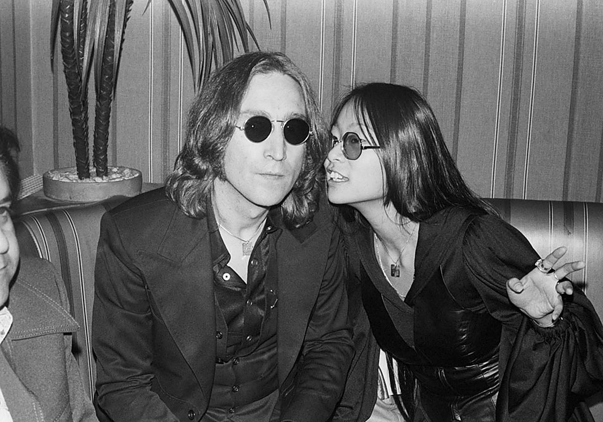John Lennon y May Pang