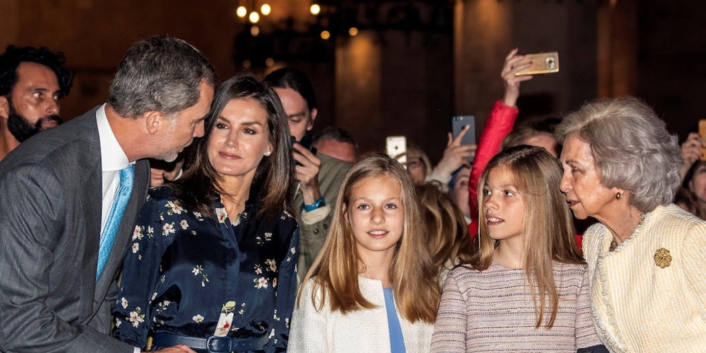El hermetismo de la Familia Real española durante la Semana Santa