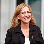 La infanta Cristina, de nuevo ilusionada