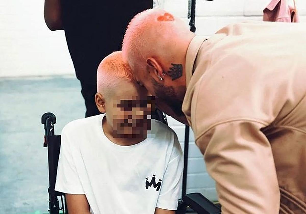 Maluma junto a Bastian